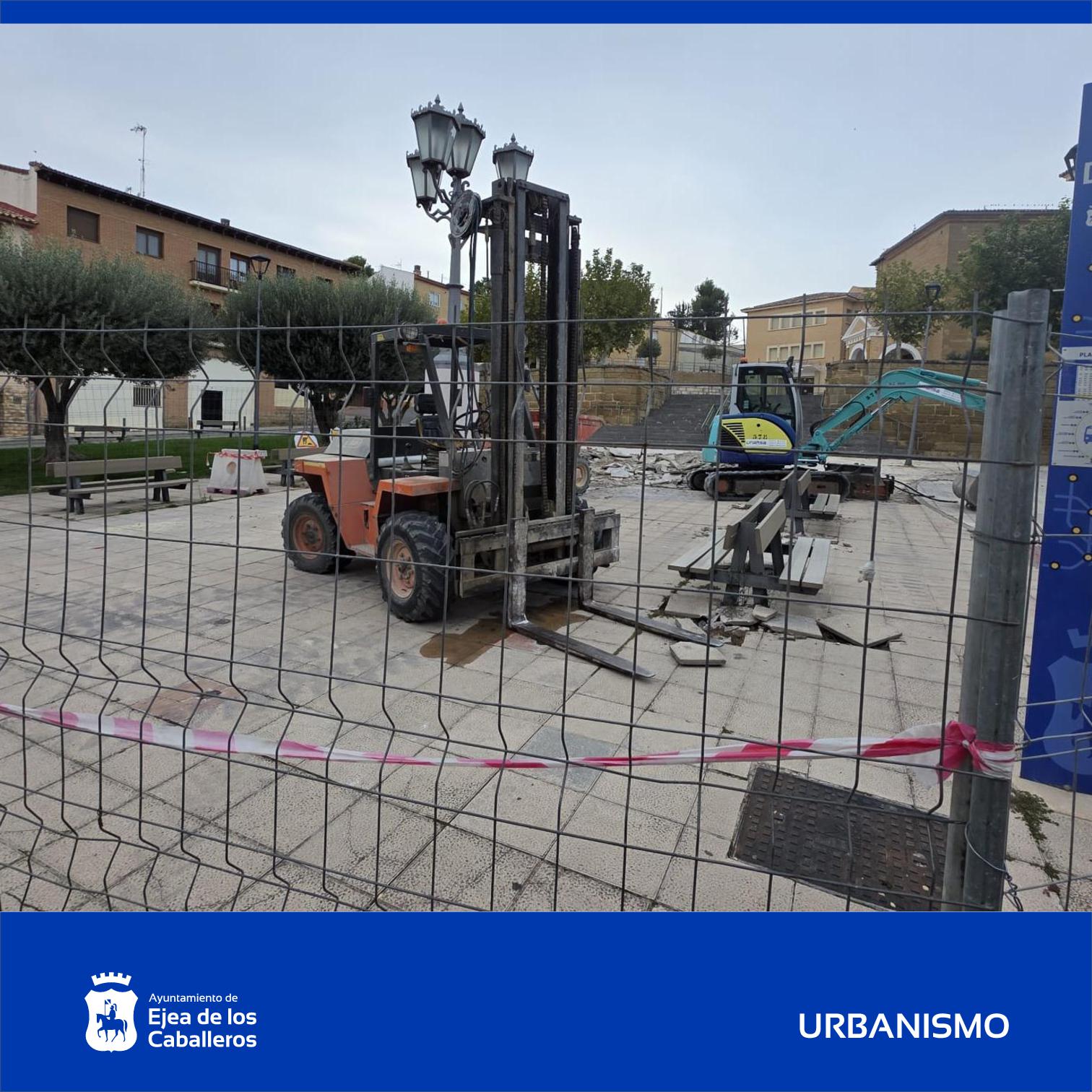 En este momento estás viendo Renovación del pavimento en la Plaza de Goya