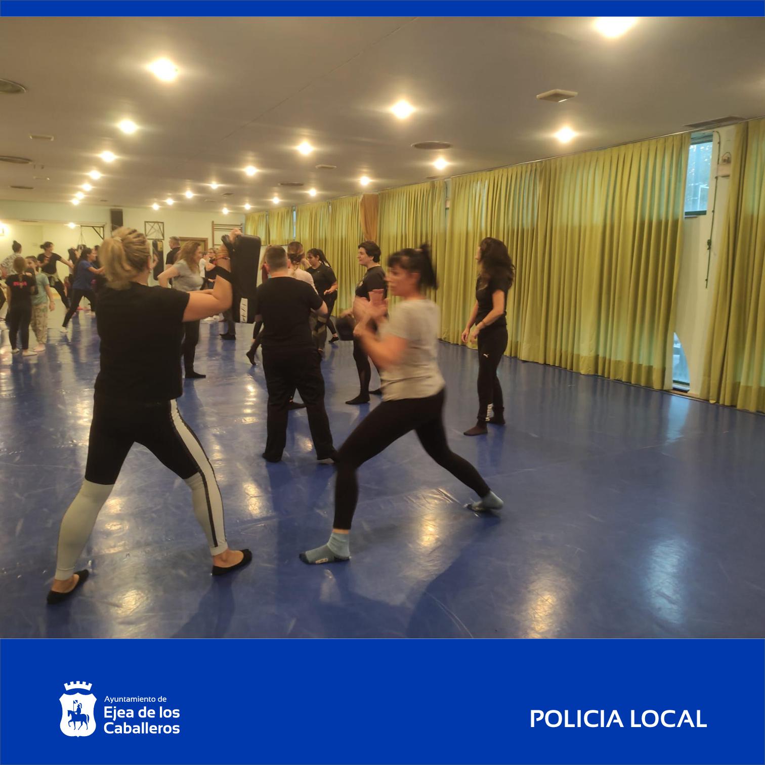 En este momento estás viendo Comienzan los talleres de autoprotección personal para mujeres en Ejea y sus Pueblos