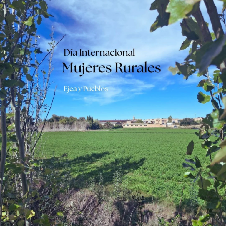 Lee más sobre el artículo Ejea y Pueblos conmemoran el Día Internacional de las Mujeres Rurales con literatura, cine y talento emprendedor